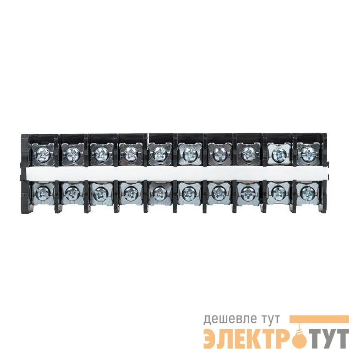 Терминал клеммный TK-0100 до 25кв.мм 100А 10 клеммные пары EKF tk-0100