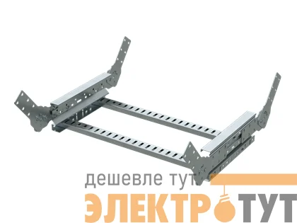 Угол для лестн. лотка вертикальный шарн. 80х400 гор. цинк DKC ULF084HDZ