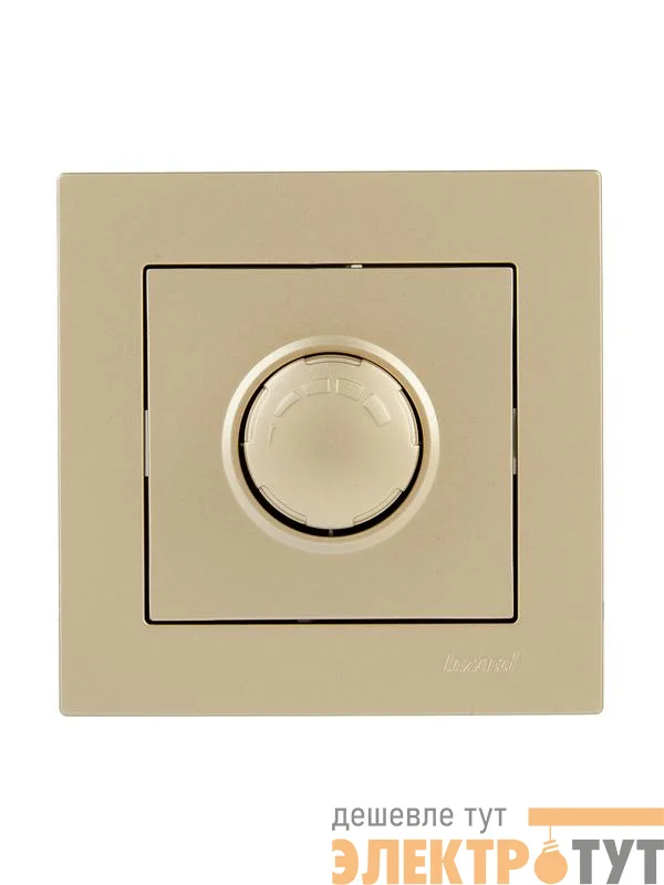 Диммер VESNA 1000Вт зол. LEZARD 742-3688-157