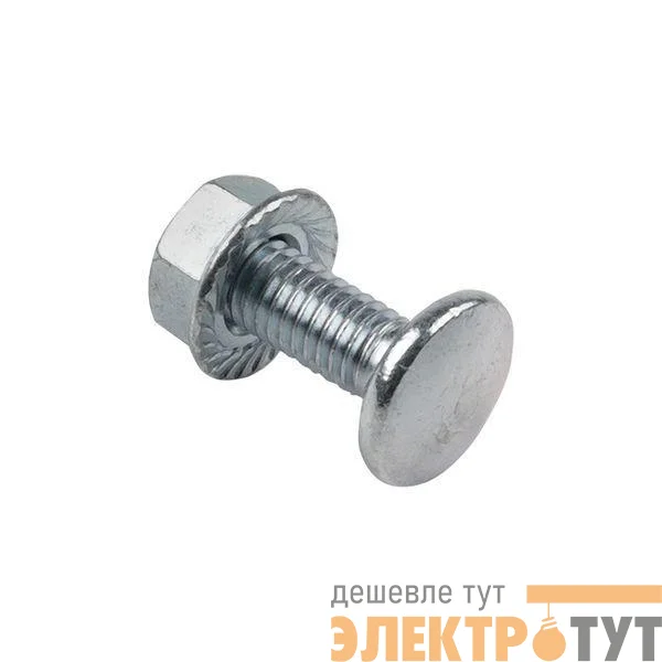 Комплект соединительный 6х16 (Винт М6 +гайка ) TDZ EKF wgm6x16-TDZ
