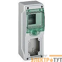 Щит KAEDRA IP65 4-мод. + 1отверстие SchE 13175