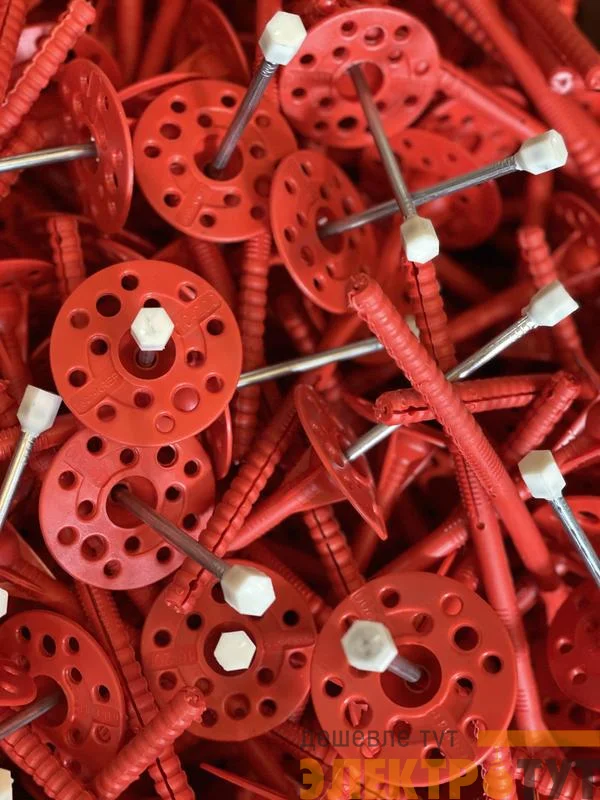 Дюбель для теплоизоляции с термоголовкой 10х200 (уп.30шт) Tech-KREP 154295