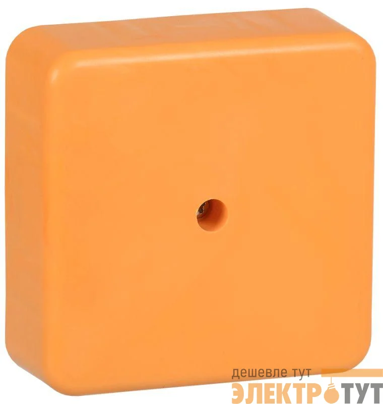 Коробка распаячная огнестойкая ПС 75х75х28 4P 4кв.мм IP44 IEK UKF10-75-75-028-4-4-09