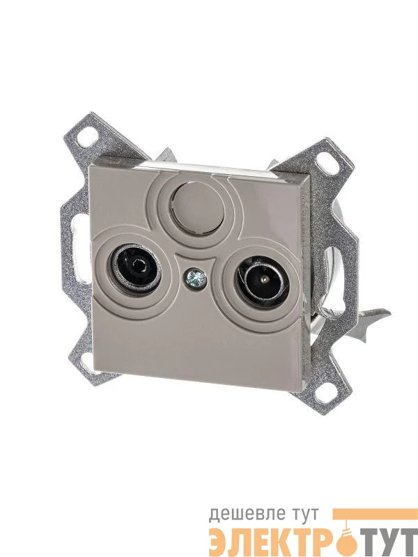 Розетка TV-R Levit оконечная кофе макиато ABB 2CHH083503A6018