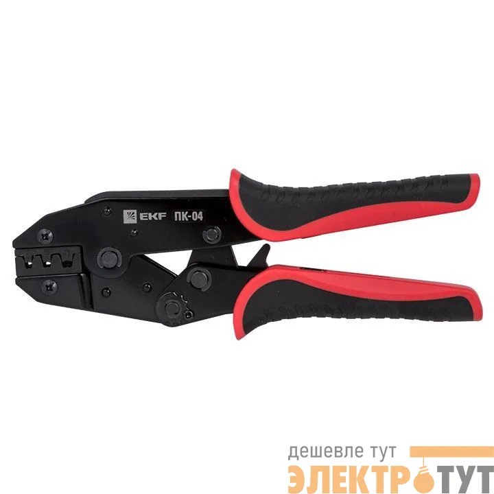 Пресс-клещи ПК-04 0.5-6.0кв.мм НК РП-М РП-П Expert EKF pk-04-exp