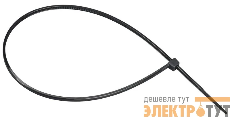 Хомут 2.5х260мм P6.6 стандартный черн. (уп.100шт) IEK UHH30-D025-260-100-K02
