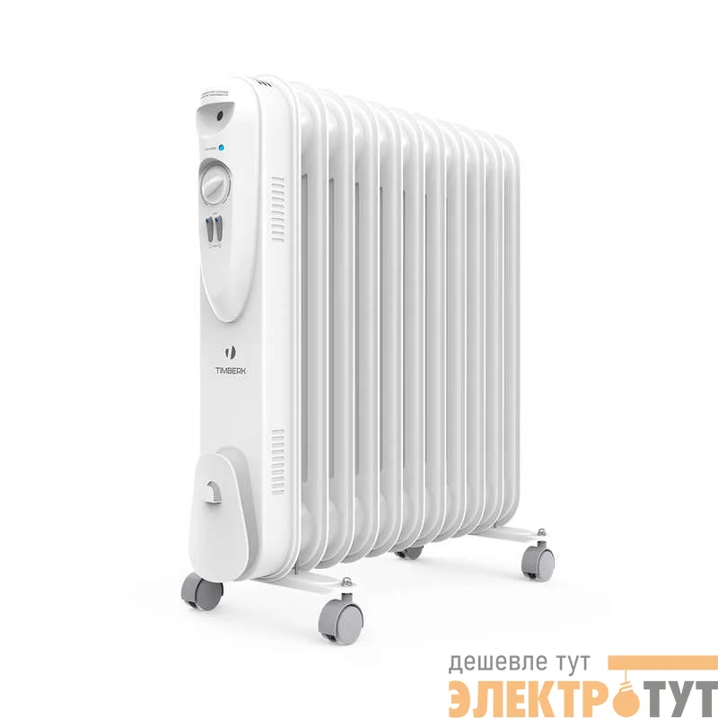 Радиатор электрич. 11 секц. масл. 2200Вт Compact бел. Timberk TOR 21.2211 SLX