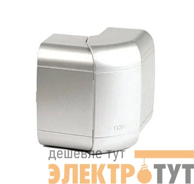 Угол для кабель-канала внешний изменяемый 80-120град. 140х50 с разделит. сер. метал. DKC 01452G