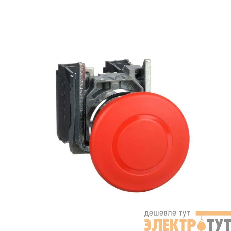 Кнопка аварийной остановки 1HO+1H3 красн. SchE XB4BT845