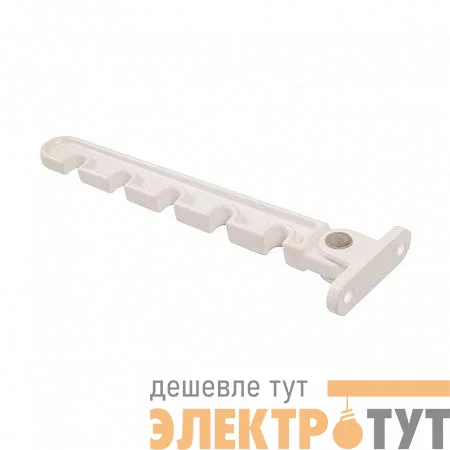 Ограничитель открывания 5-позиционный без держателя метал. бел. (уп.1шт) Tech-Krep/Zitar 151701