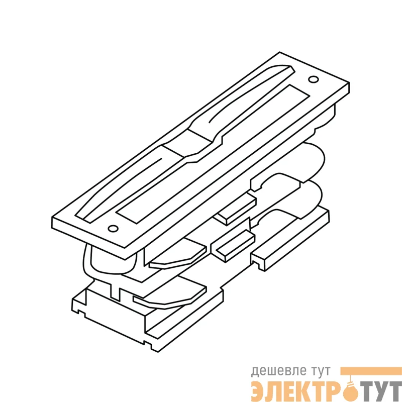 Соединитель прямой внутренний TF бел. СТ 4909001150