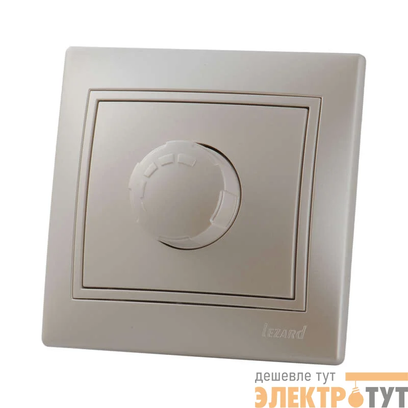 Светорегулятор СП 1000Вт Mira жемчуж./бел. перламутр. LEZARD 701-3030-157