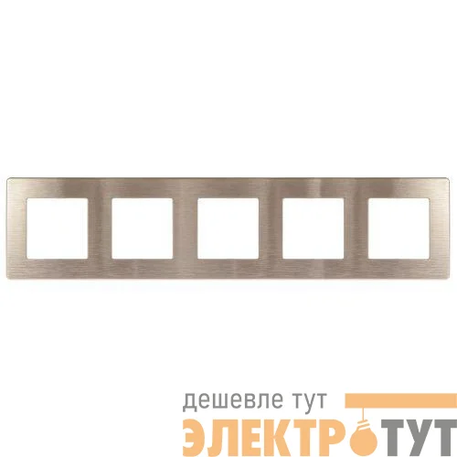 Рамка 5-м 12-5105-04 сатин шампань Эра Б0052542