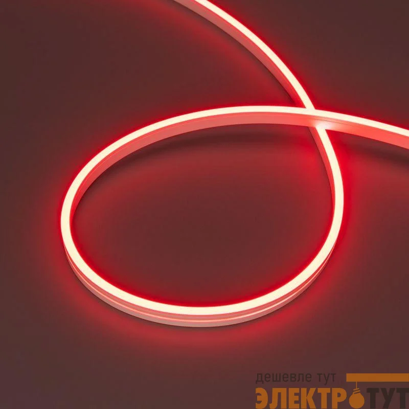 Лента светодиодная MOONLIGHT-SIDE-A168-4x10mm 24V Red 7.2Вт/м IP65 wire x2 прямой вывод кабеля герметичная (уп.5м) Arlight 038313