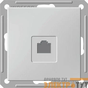 Механизм розетки комп. 1-м СП W59 RJ45 кат.5E бел. SchE RSI-152K5E-1-86