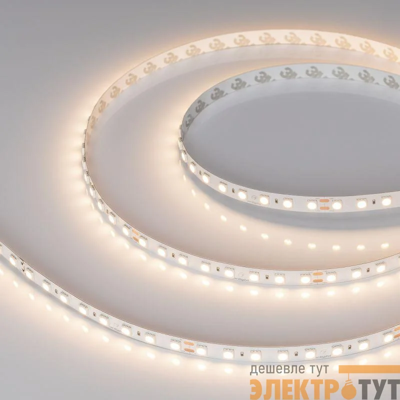 Лента светодиодная UL-B80-10mm 24V Warm 3000К 11Вт/м IP20 (уп.5м) Arlight 041376