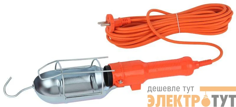 Светильник переносной с выключателем шнур 10м WL-10m ЭРА Б0035327