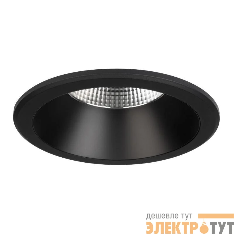 Светильник MS-ALORA-BUILT-R140-12W Day4000-MIX BK 40 deg TRIAC 12Вт 4000К IP54 пластик Arlight 048092