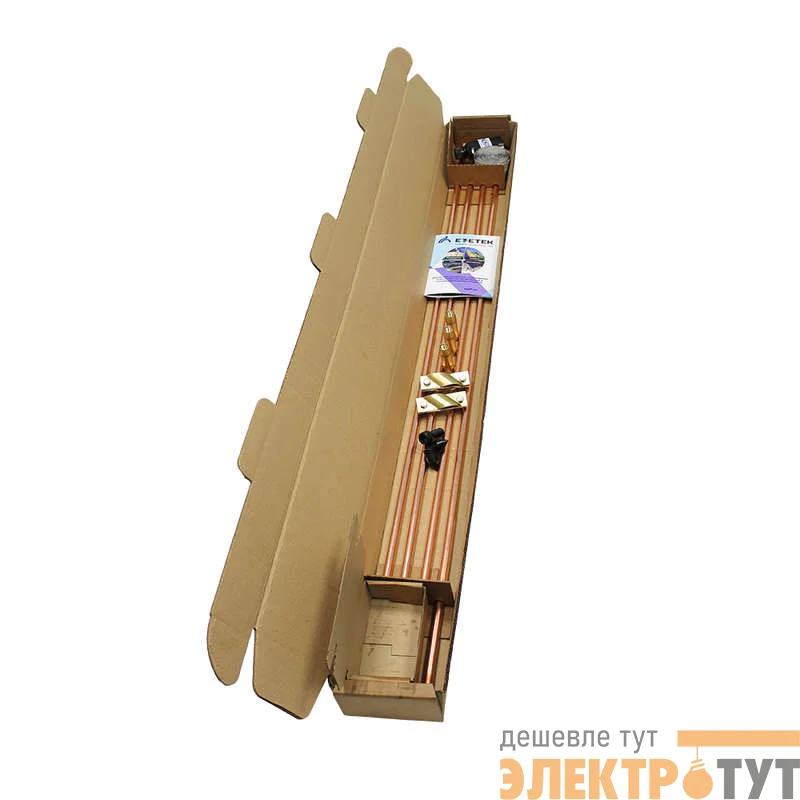 Комплект заземления верт. EZ-6 d14мм (дл.4х1.5м) в коробке EZETEK 90011-4