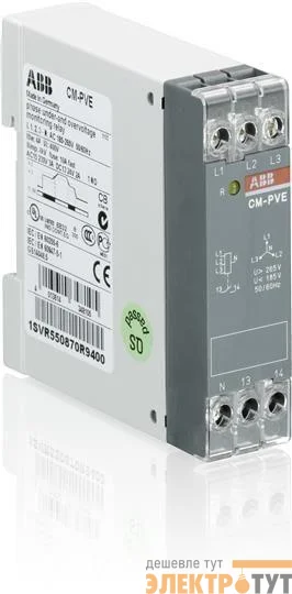 Реле контроля напряжения CM-PVE ABB 1SVR550870R9400