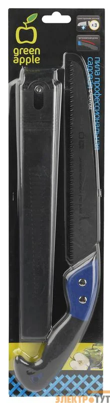 Пила профессиональная садовая с чехлом (12/24) Green Apple Б0003057