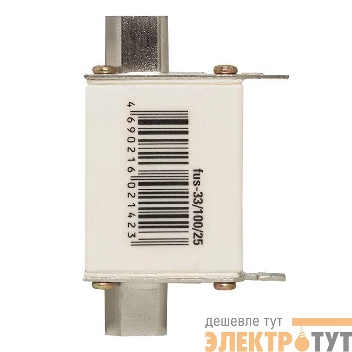 Вставка плавкая ППН-33 100/25А габарит 00C PROxima EKF fus-33/100/25
