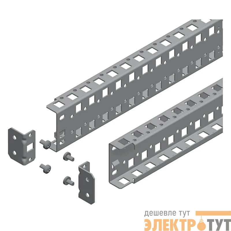 Рейка попереч. универс. 2-х рядная 600мм (уп.2шт) SchE NSYSUCR6560