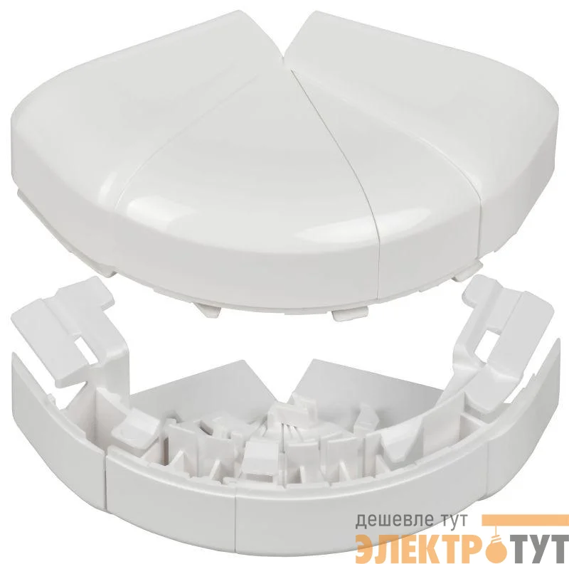 Угол для кабель-канала внешн. изменяемый 60-120град. для DLP 105х50 бел. ИЭК Leg 010619