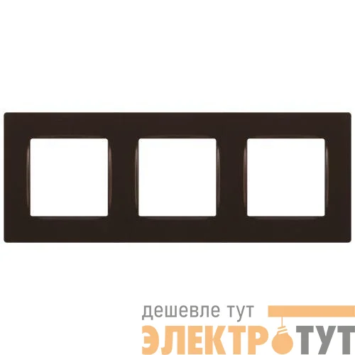 Рамка 3-м 12-5203-13 Классик бронза Эра Б0067782