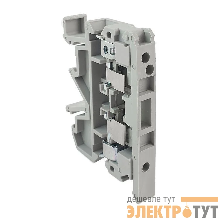 Колодка клеммная для плавких вставок JXB-4/35 тип RD серая EKF plc-jxb-4/35RD-gy