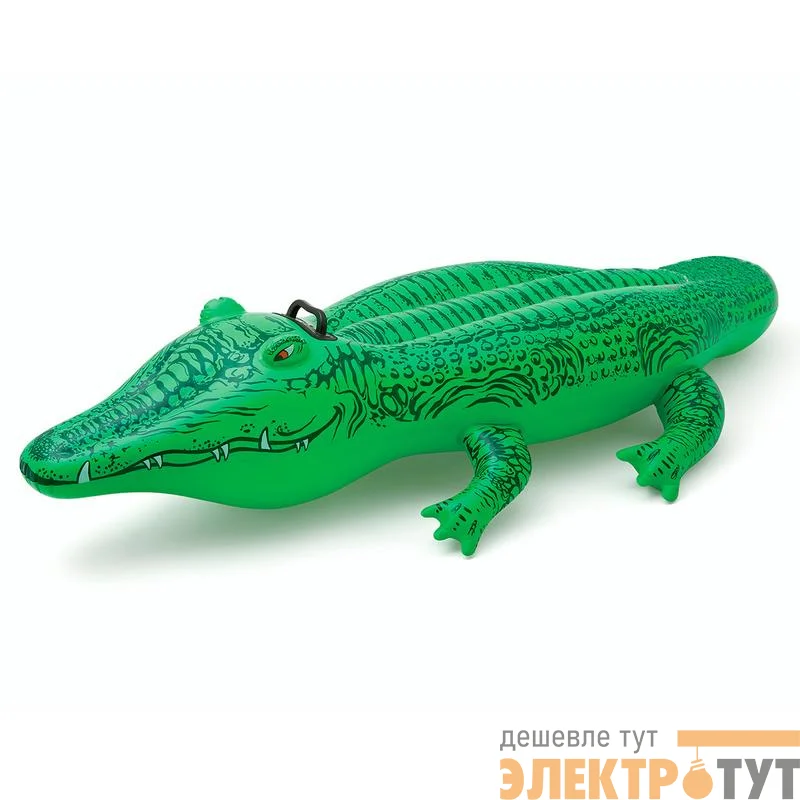 Райдер "Крокодил" 168х86см от 3 лет (58546NP) INTEX 6941057455464