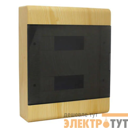 Щиток ОП Тусо 24мод. с двер. 370х302х95мм IP40 сосна на светл. основе Рувинил 68324-27М
