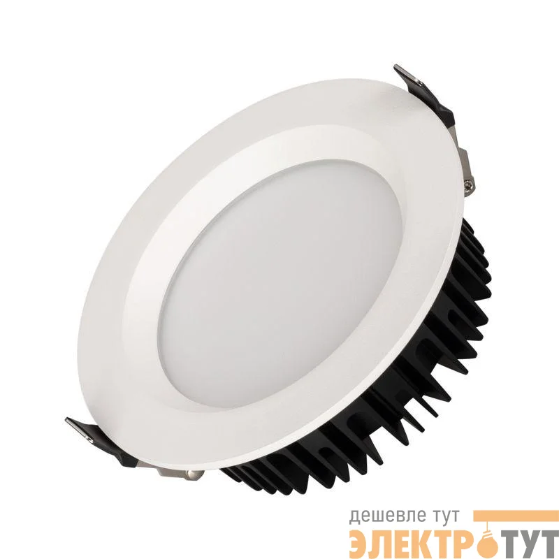 Светильник светодиодный MS-MIST-BUILT-R187-21W Warm3000 (WH 110 deg 230В) IP54 металл Arlight 041612