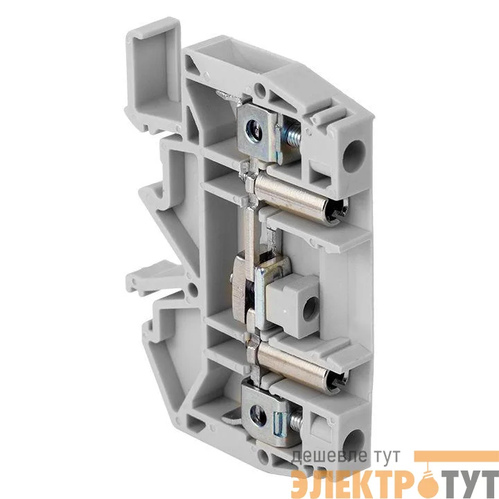 Колодка клеммная JXB-6S1/35 измерительная сер. PROxima EKF plc-jxb-6S1/35gy