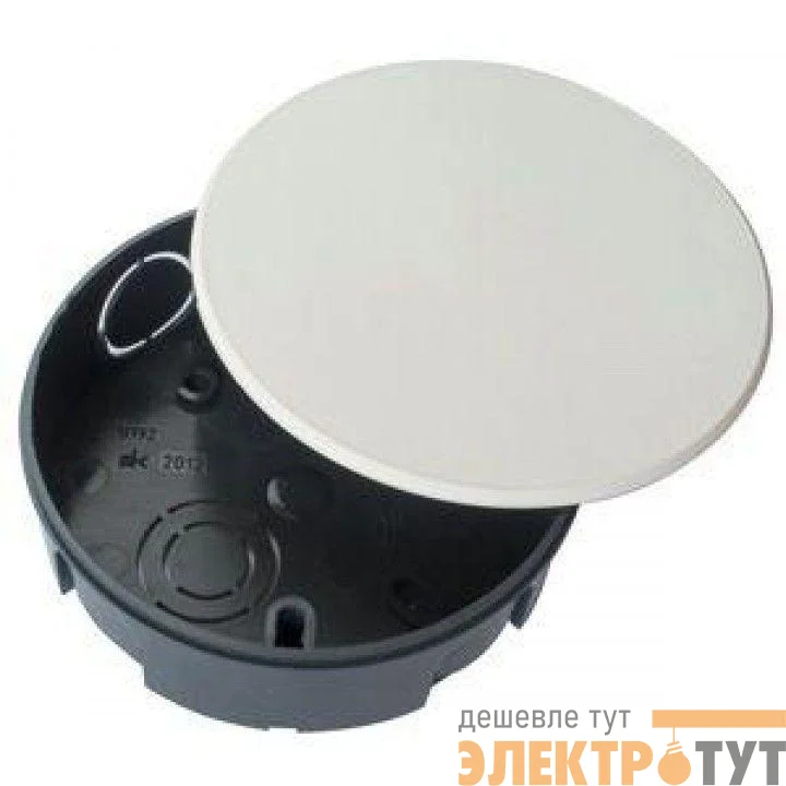 Коробка ответвительная СП 80х32мм (размер коробки без крышки d71х30мм) SE U195