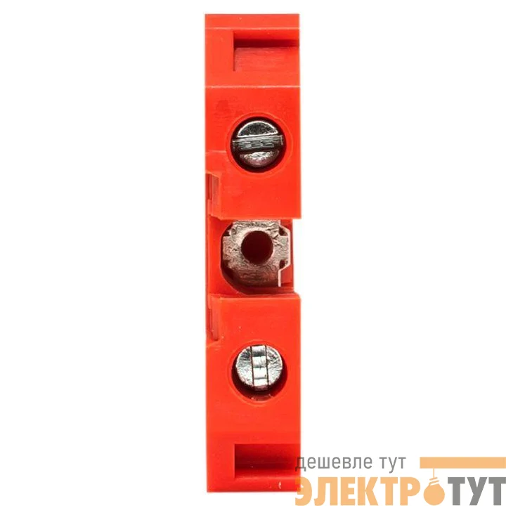 Колодка клеммная JXB-6/35 (50а) крас. EKF plc-jxb-6/35r