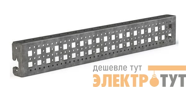 Рейка монтажная перфорированная широкая Д400 AleSta (уп.2шт) EKF AleSta-ARW400