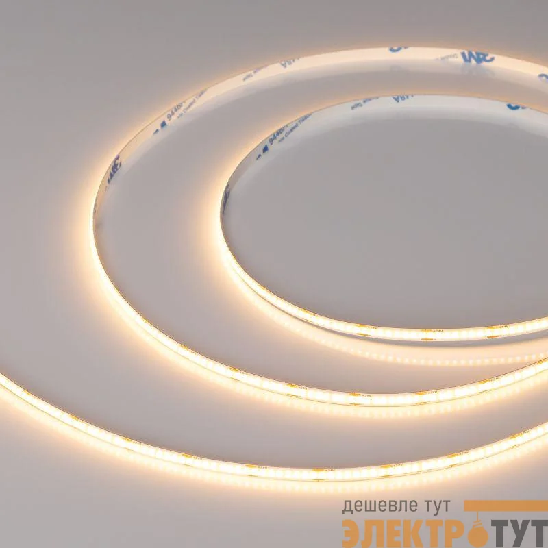 Лента светодиодная COB-X400-5mm 24V Warm 2700К 7.2Вт/м IP20 CSP (уп.5м) Arlight 041697