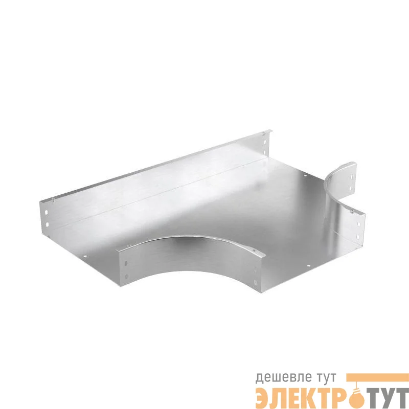 Ответвитель для лотка Т-образный 80х75 0.8мм нерж. сталь INOX304 в комплекте с крепеж. эл. DKC ISTL807KC