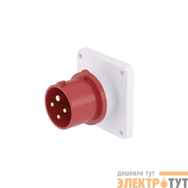 Вилка скрыт. уст. 32А 3P+Е 400В IP44 DKC DIS2433296