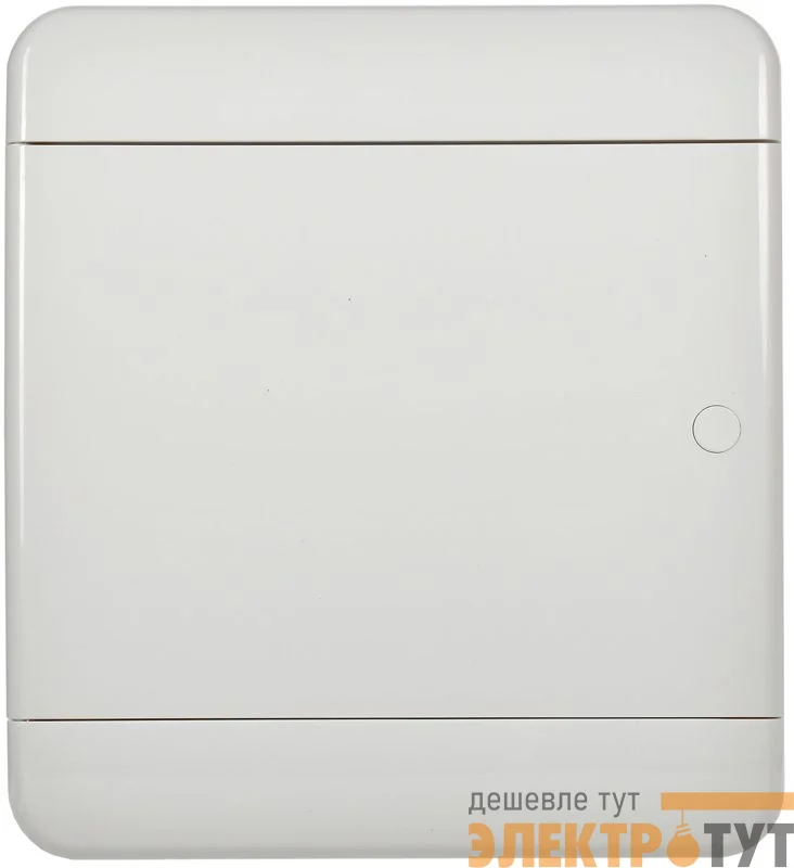 Корпус ЩРВ-П-8 TEKFOR IP41 бел. дверь пластик. IEK TF5-KP13-V-08-41-K01-K01
