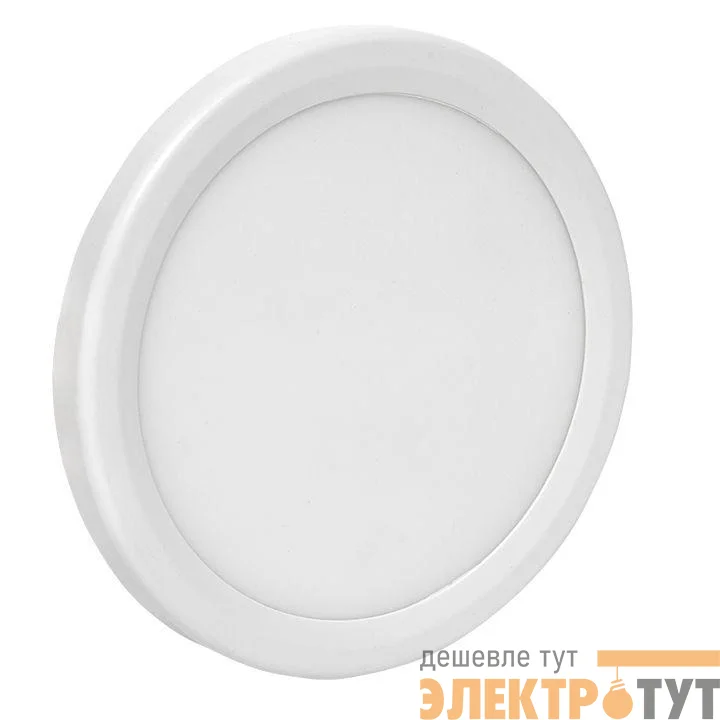 Светильник светодиодный ДВО 1006 9Вт 6500К IP20 встраив. Basic EKF DLL-1006-9-6500