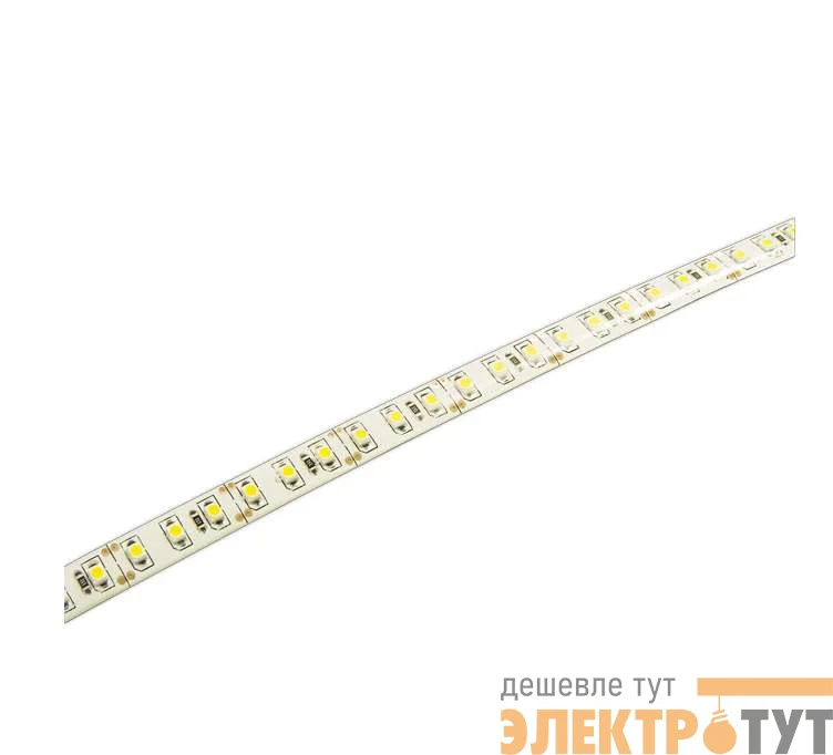Лента светодиодная PLS 2835/120-12V 12Вт/м 6500К холод. бел. IP65 (уп.5м) JazzWay 2859099