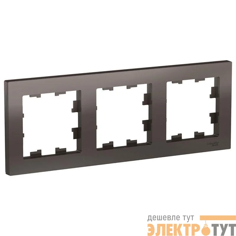 Рамка 3-м AtlasDesign универс. мокко SE ATN000603