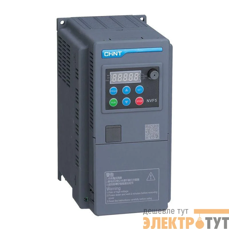 Преобразователь частоты NVF5-1.5/TS4-B 1.5кВт 380В 3ф общий тип CHINT 201996