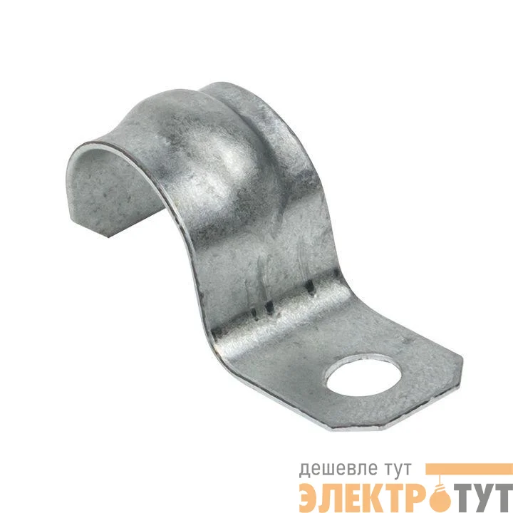 Скоба крепежная однолапковая d16-17мм метал. EKF sm-1-16-17