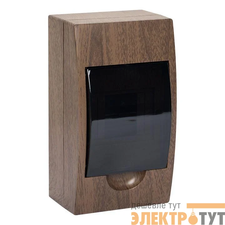 Щит ЩРН-П-4 IP41 темное дерево PROxima EKF pb40-n-4-dark