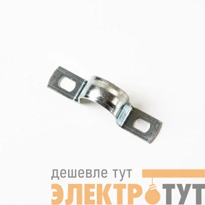 Скоба крепежная двухлапковая СМД 16-17 метал. оцинк. TOKOV ELECTRIC TKE-SMK-16-17-2