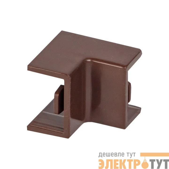 Угол внутренний 15х10 под темн. дерево Plast PROxima (уп.4шт) EKF ibd-15-10x4
