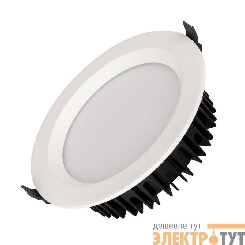 Светильник MS-MIST-BUILT-R187-21W Day4000 (WH 110 deg 230В) IP54 металл Arlight 039063